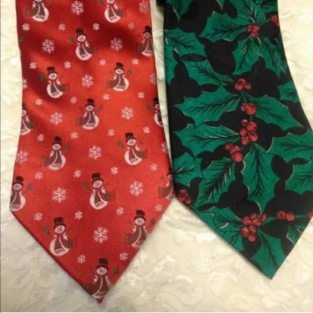 2 Hallmark Christmas Ties